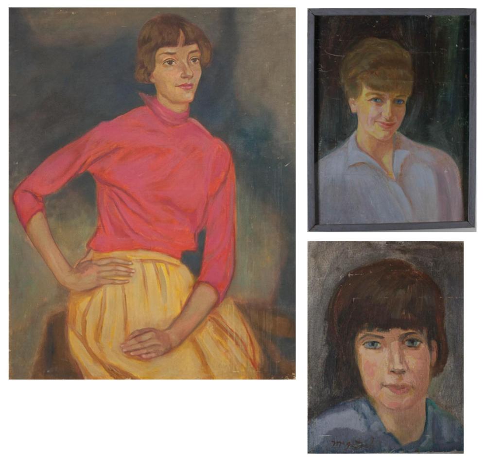 P.R. MCINTOSH THREE ACRYLIC