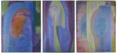 P.R. MCINTOSH THREE ACRYLICS O
