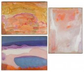 P.R. MCINTOSH THREE ACRYLICS O