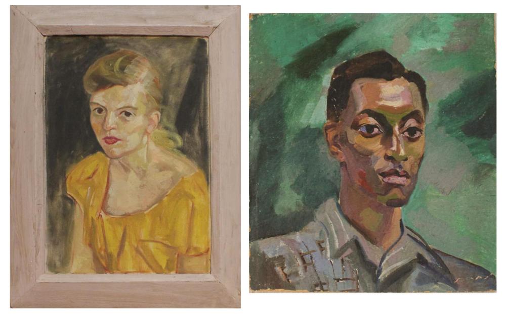 P.R. MCINTOSH TWO ACRYLIC