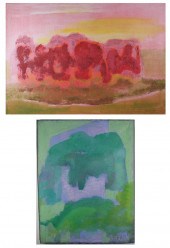 P.R. MCINTOSH TWO ACRYLICS ON
