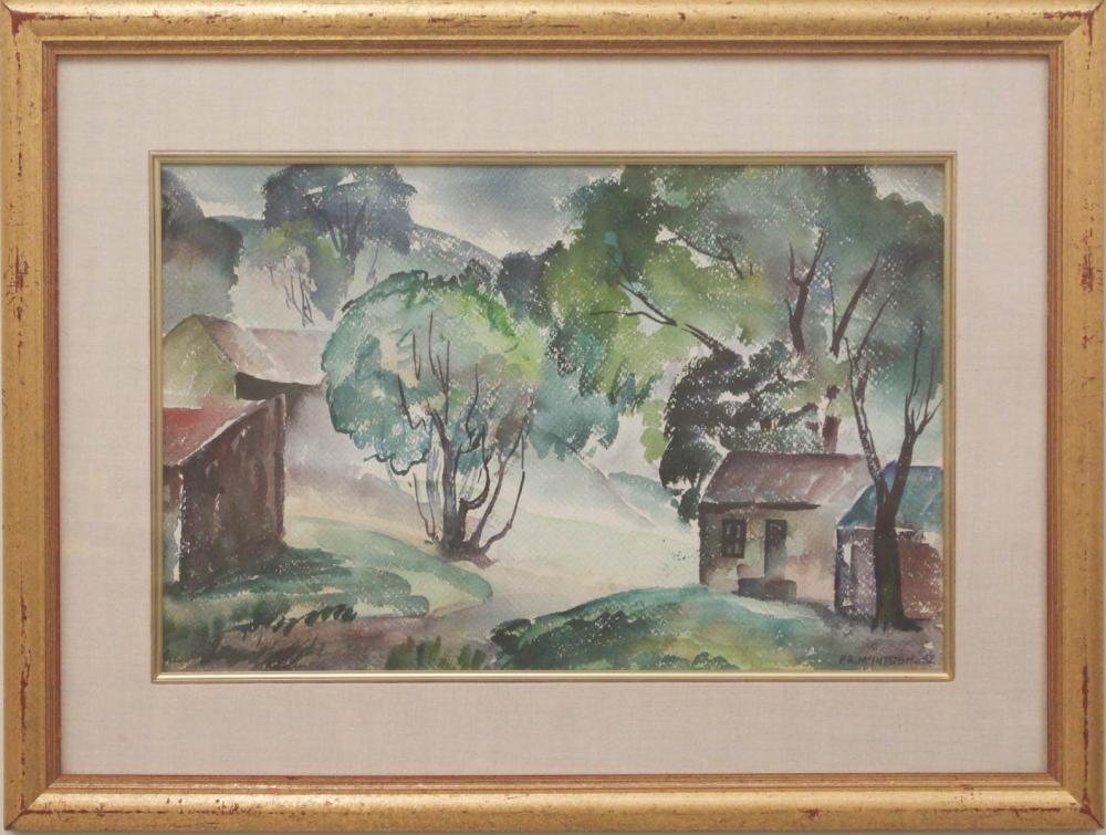 P.R. MCINTOSH WATERCOLOR ON