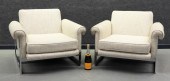 PR MCM CHROME UPHOLSTERED ROLL