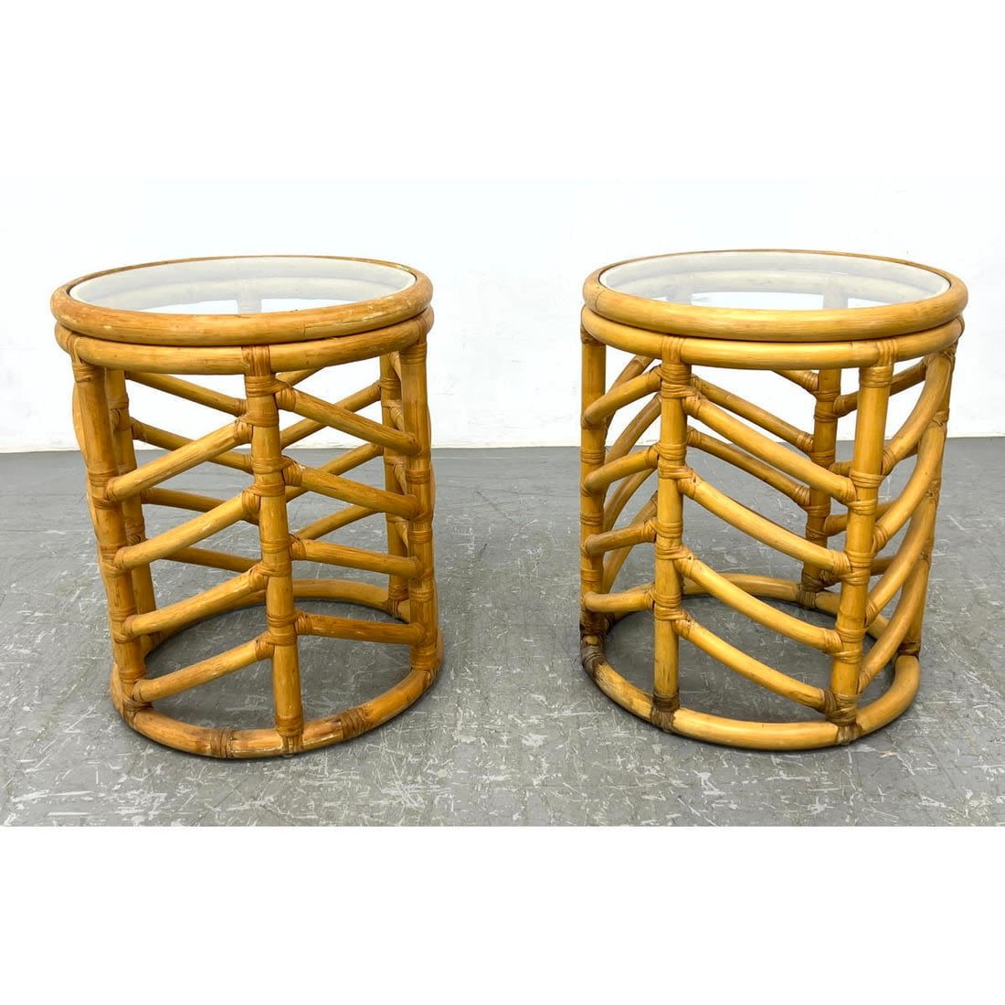 Pr Miami Modernism Rattan bamboo