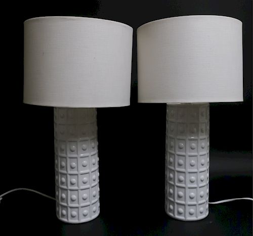 PR. MODERN CYLINDRICAL WHITE