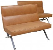 (PR) MODERN DESIGN VINYL BENCH