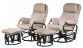 PR MODERN RECLINING CHAIRS WIT