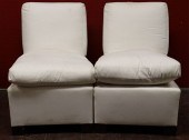 PR MODERN STAINED PINE UPHOLST