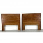 Pr Modernist Twin Headboards.