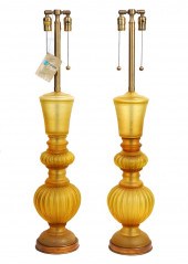 PR. MURANO YELLOW GLASS MARBRO