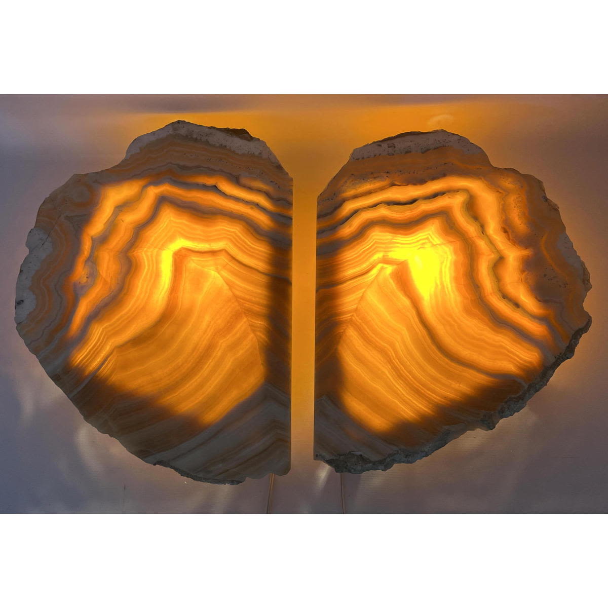 Pr Natural Agate slice wall