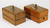 PR OAK TELEGRAPH KEYS FOR CIRC