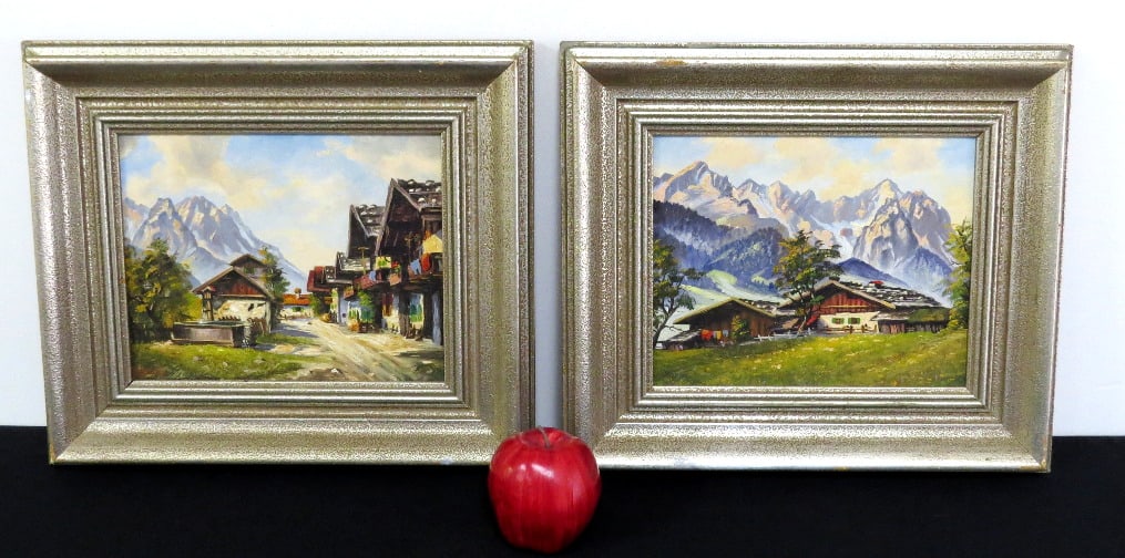 PR. O/B BAVARIAN ALPS PAINTINGS MCM