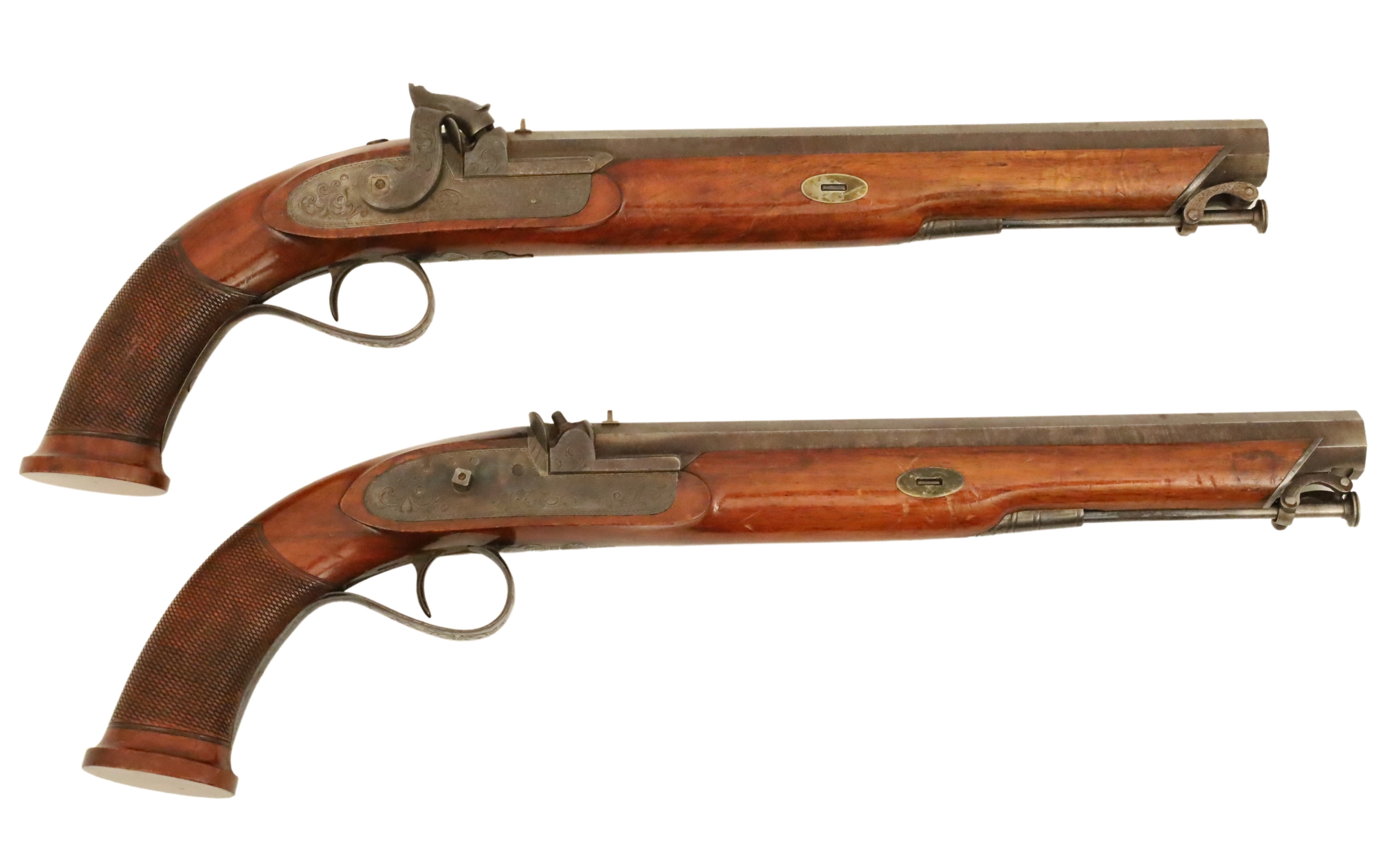 PR. OF 16.5" BRITISH DUELING