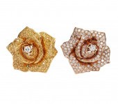 PR. OF 18K SABBADINI DIAMOND F