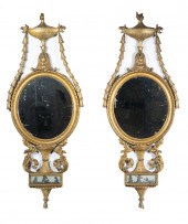 PR OF 18TH C. ENGLISH GILTWOOD