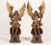 PR. OF 18TH C. POLYCHROME AND