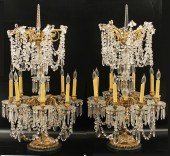 PR. OF 19TH C. 39" CRYSTAL GIR