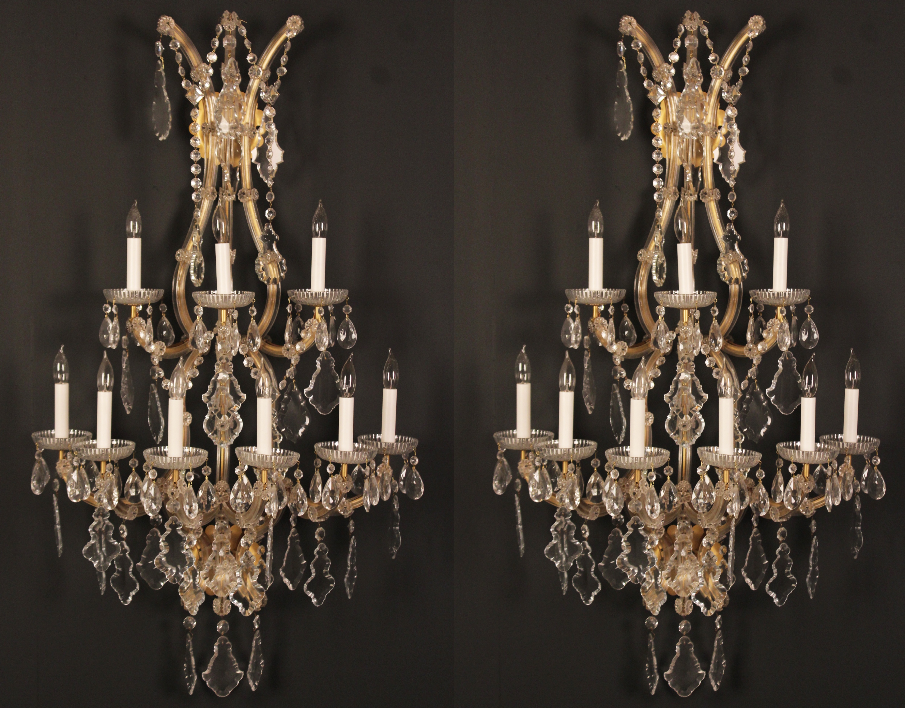 PR OF 9 LIGHT MARIA THERESA STYLE