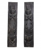 PR OF ANCIENT CARVED WOOD THAI