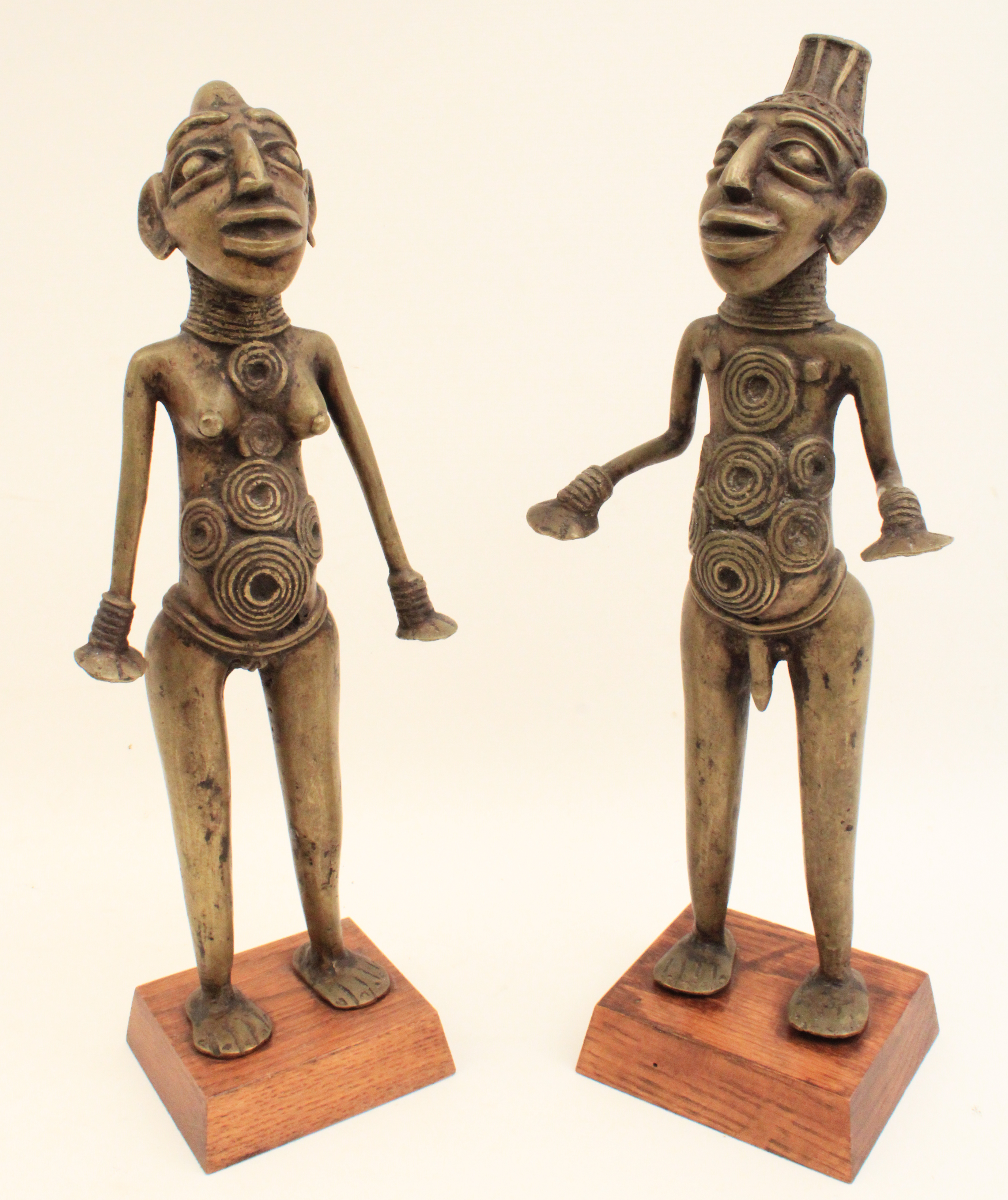 PR. OF ANTIQUE AFRICAN BRONZE