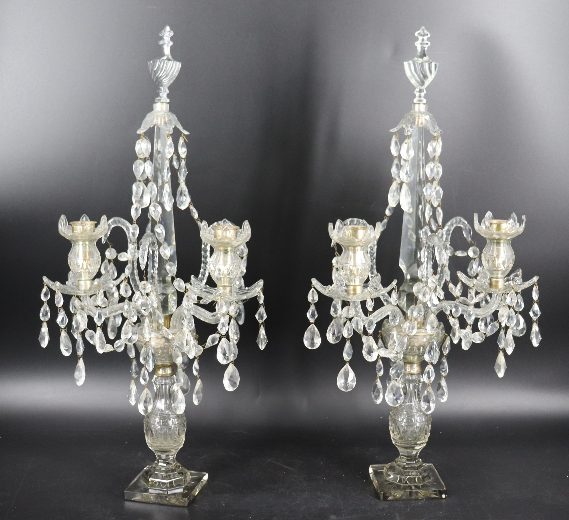 PR OF ANTIQUE BACCARAT QUALITY