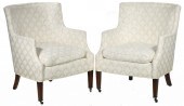 PR OF BARRELBACK ARMCHAIRS Ful