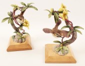 PR OF BEWICKS WREN PORCELAIN B