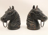 PR OF CAST IRON HORSE HEAD HIT