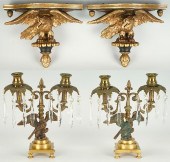 PR. OF EAGLE WALL SCONCES & PR