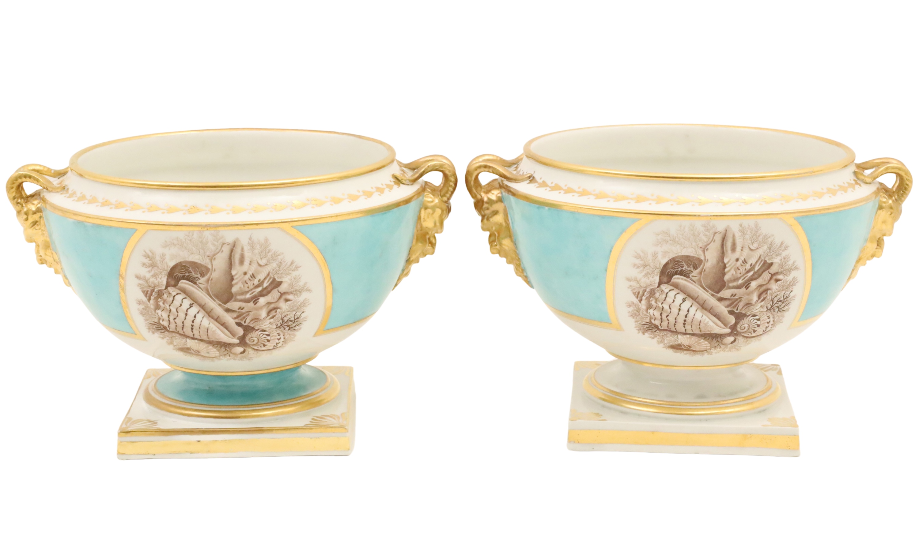 PR. OF ENGLISH PORCELAIN TUREENS