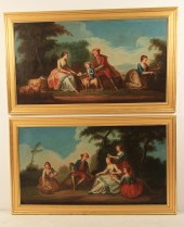 PR OF FRENCH 19TH C. O/C COURT