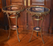 PR OF FRENCH STYLE GILT BRONZE