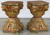 PR. OF ITALIAN GILT WOOD POLYC