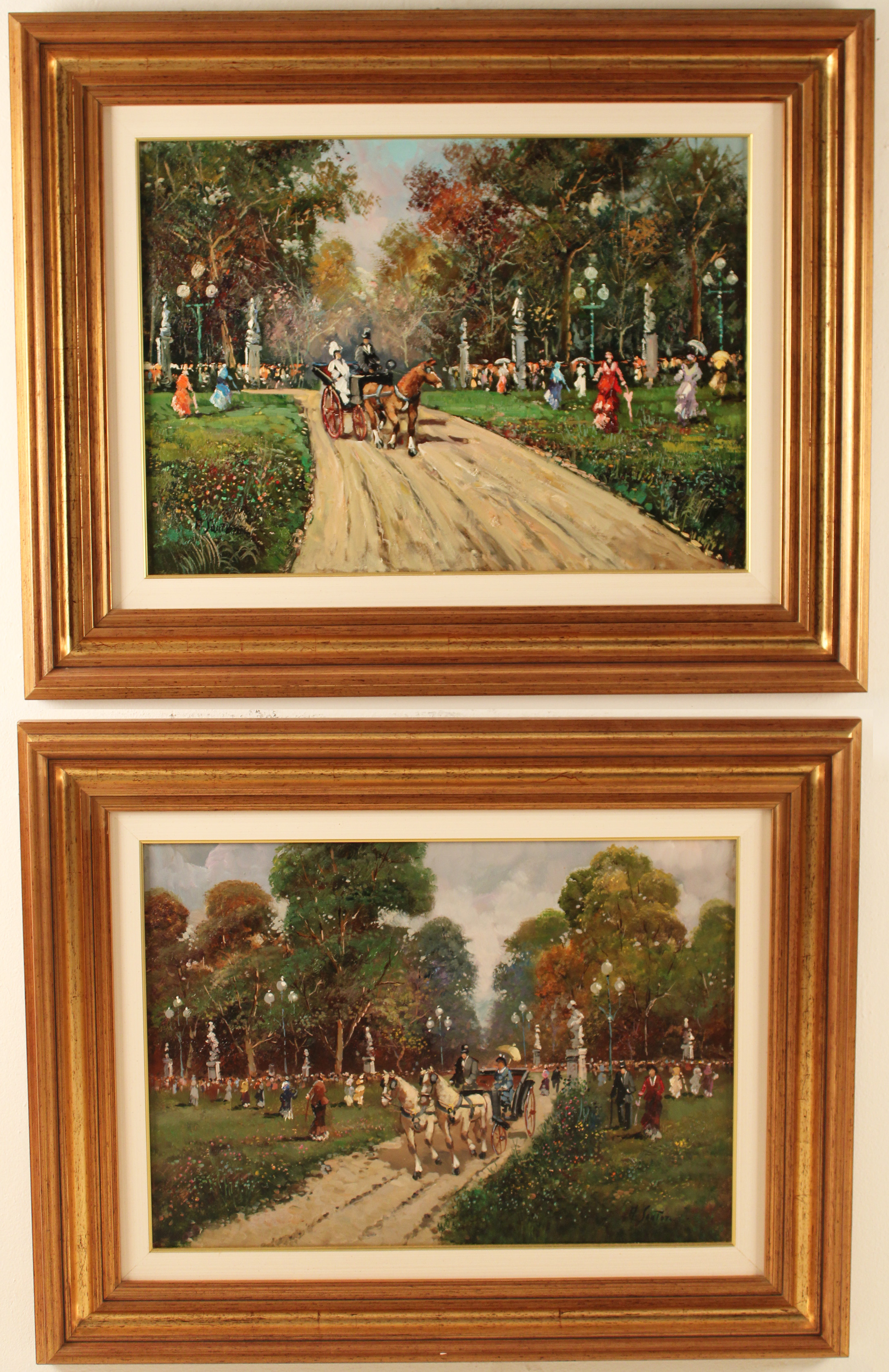 PR. OF ITALIAN O/C CARRIAGE SCENE