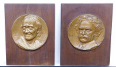 PR. OF JENO JUSKO BRONZED PLAQ