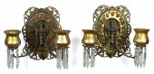 PR. OF JEWELED WALL SCONCES, Q