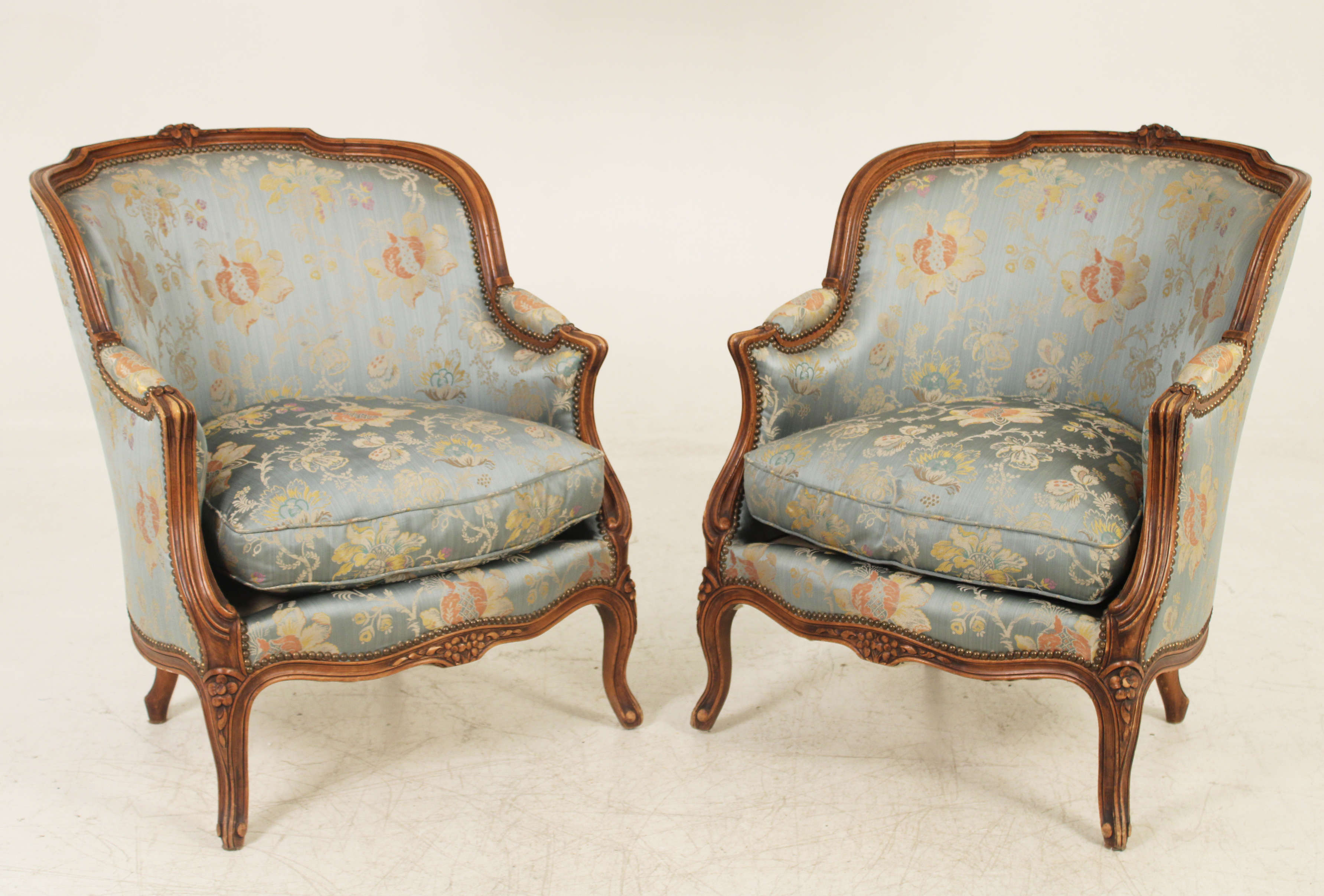 PR. OF LOUIS XV STYLE WALNUT