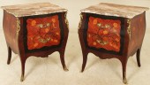 PR OF LOUIS XV STYLE MARQUETRY