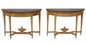 PR OF LOUIS XVI STYLE CONSOLE