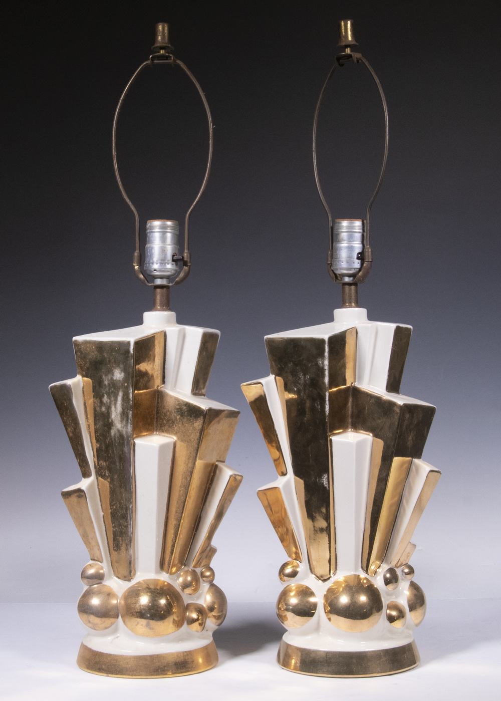 PR OF MID-CENTURY TABLE LAMPS