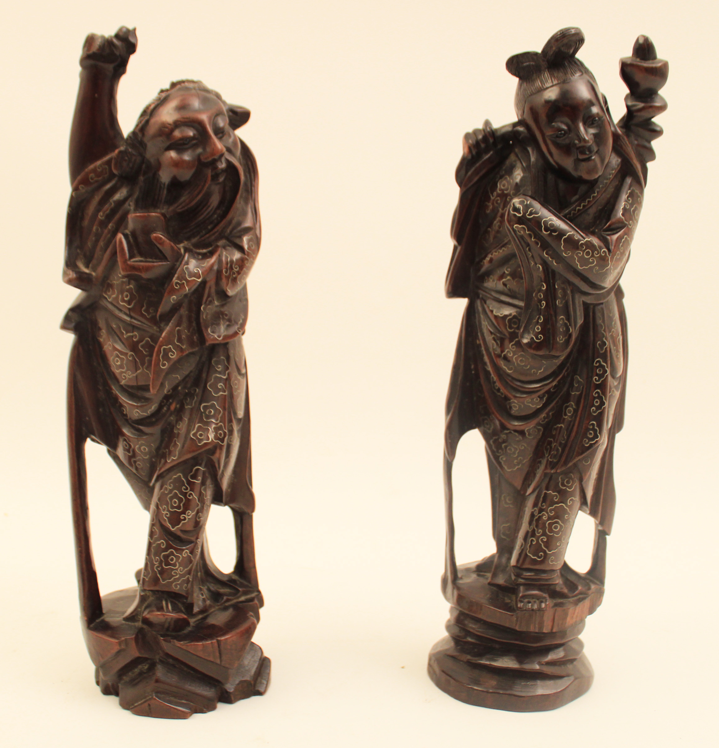 PR. OF ORIENTAL CARVED HARDWOOD