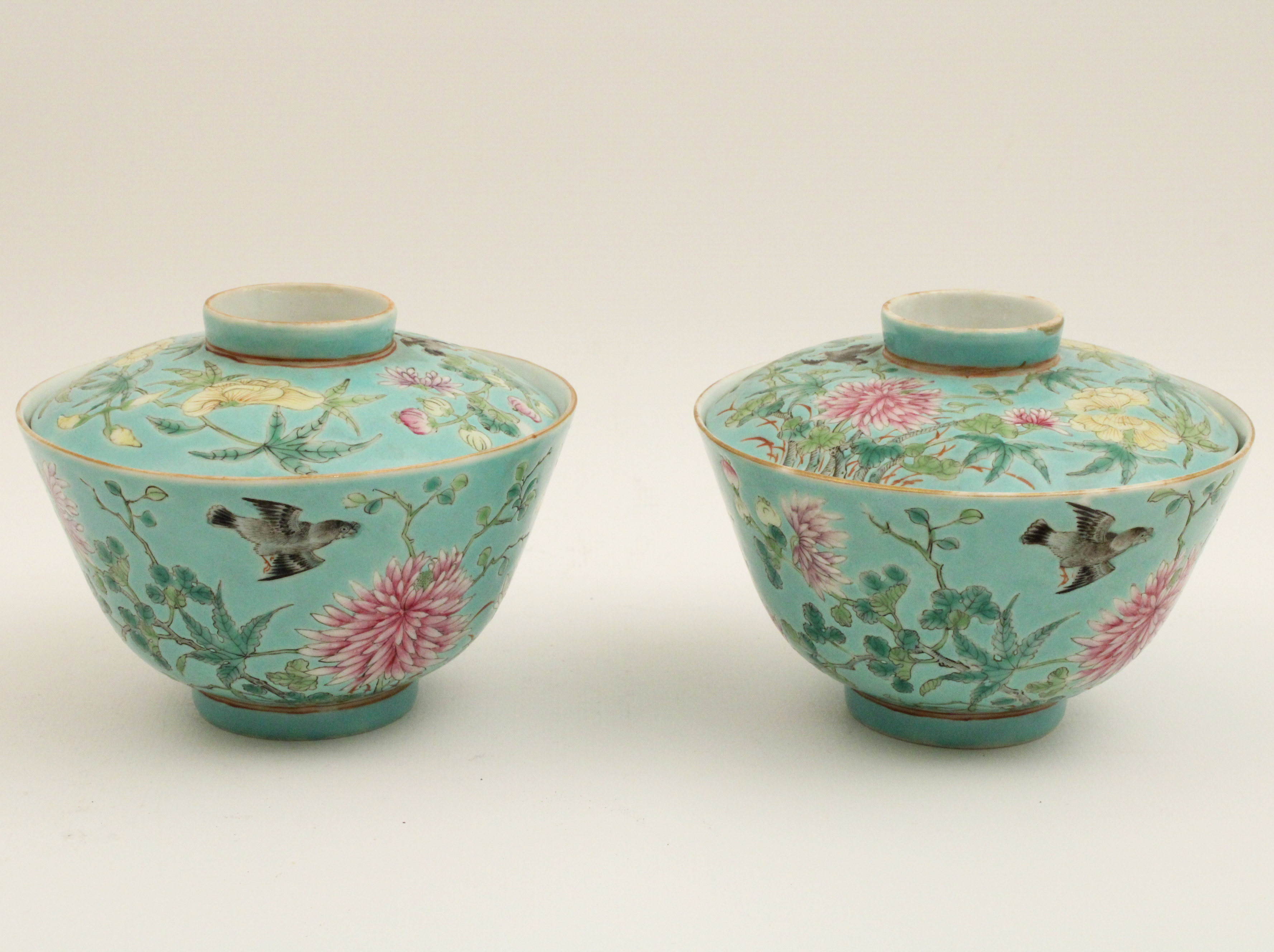 PR OF QING DYNASTY COVERED FOOTED
