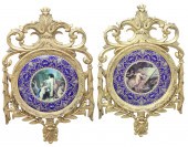 PR. OF SEVRES STYLE FRAMED PLA