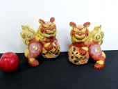 PR. OF VINTAGE CHINESE FOO DOG