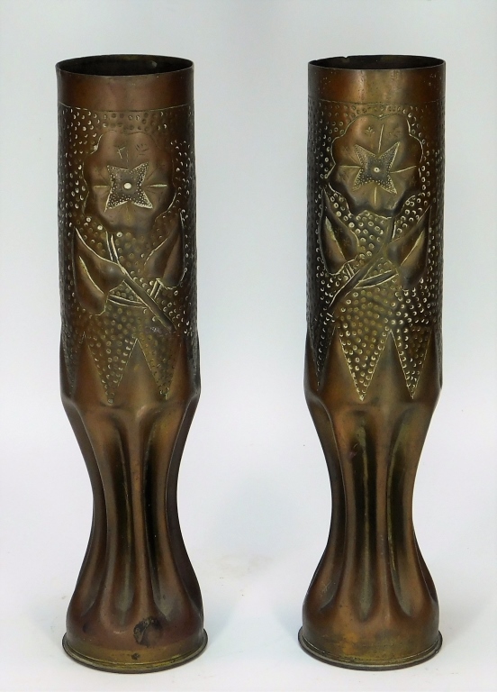 PR OPPOSING WWI TRENCH ART