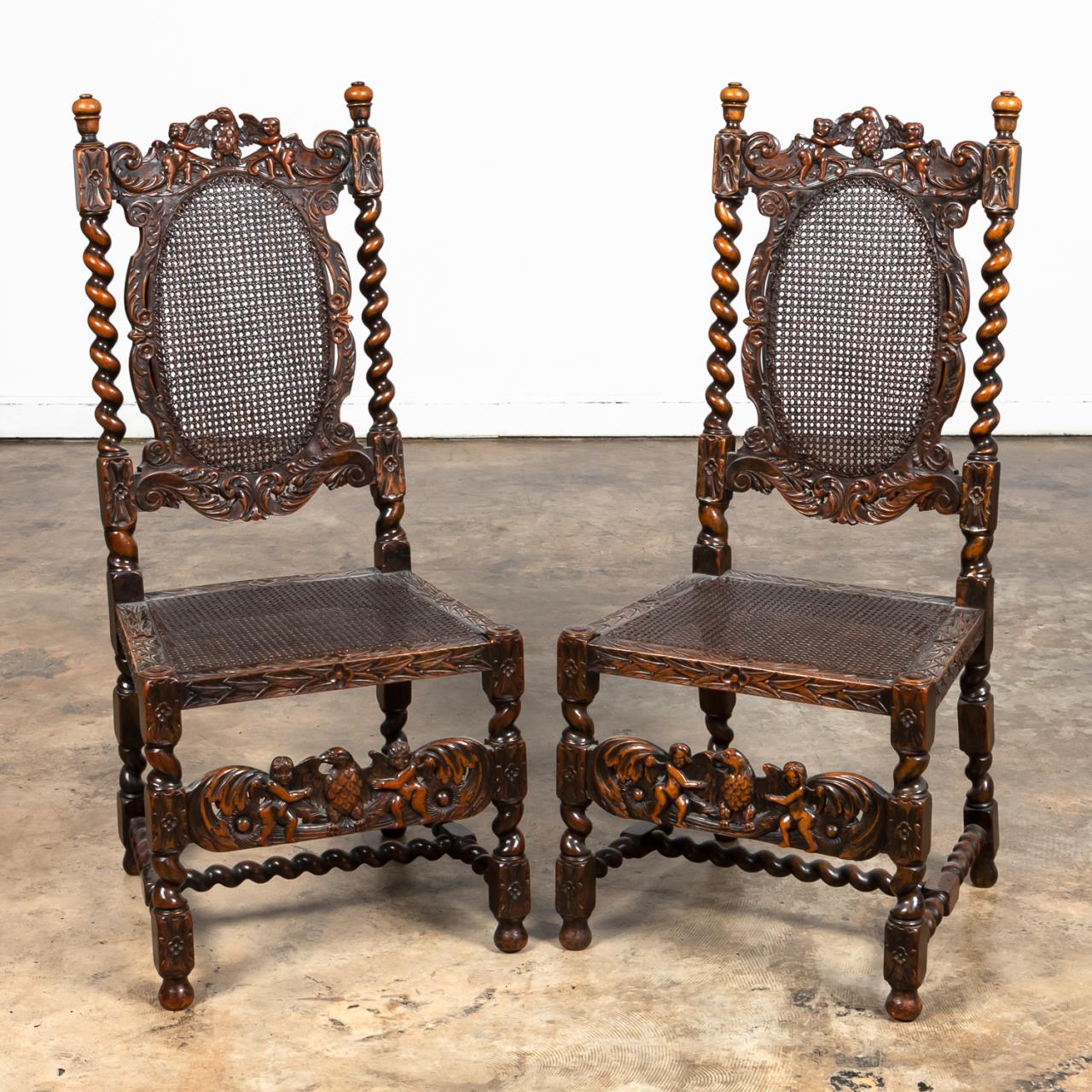 PR. ORNATELY CARVED FLEMISH STYLE