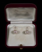 PR PEARL EARRINGS Pair of 14K