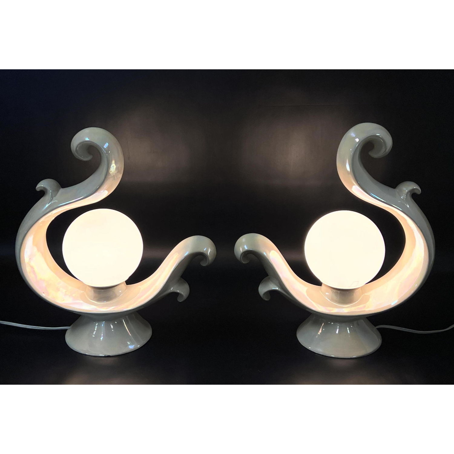 Pr Pearlized Glaze Chalkware