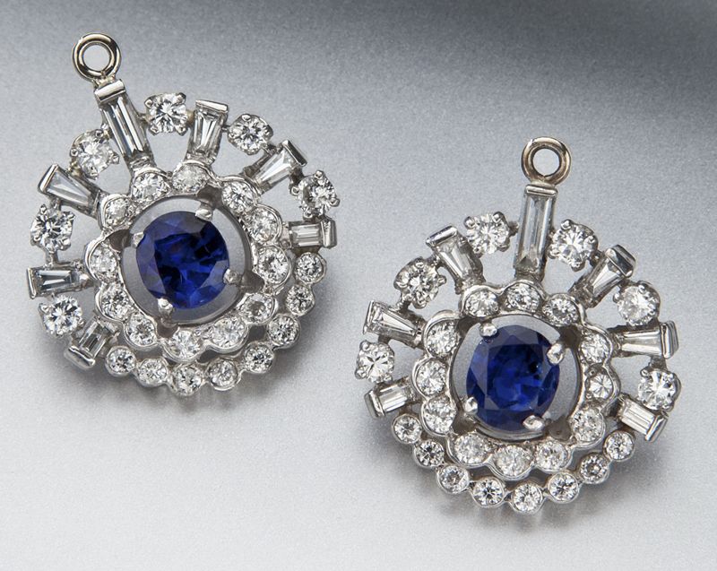 Pr. platinum diamond and sapphire
